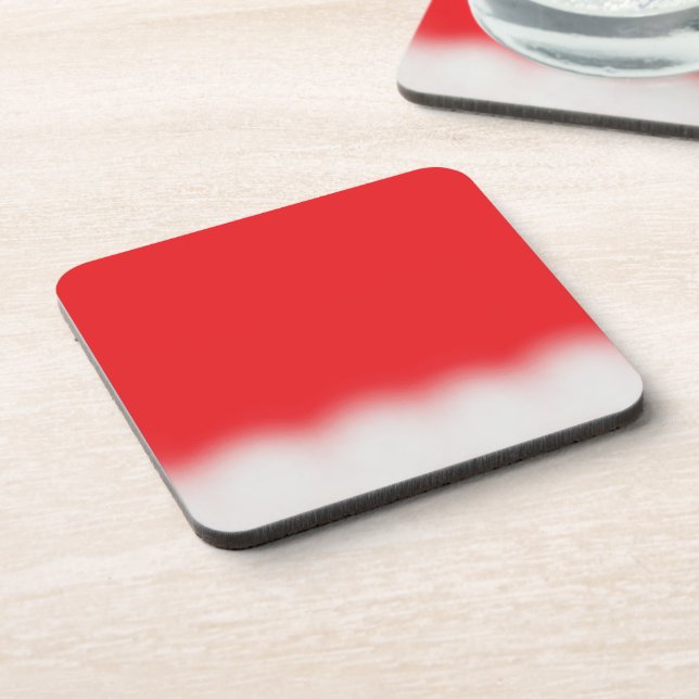 Santa Hat Coaster (Left Side)