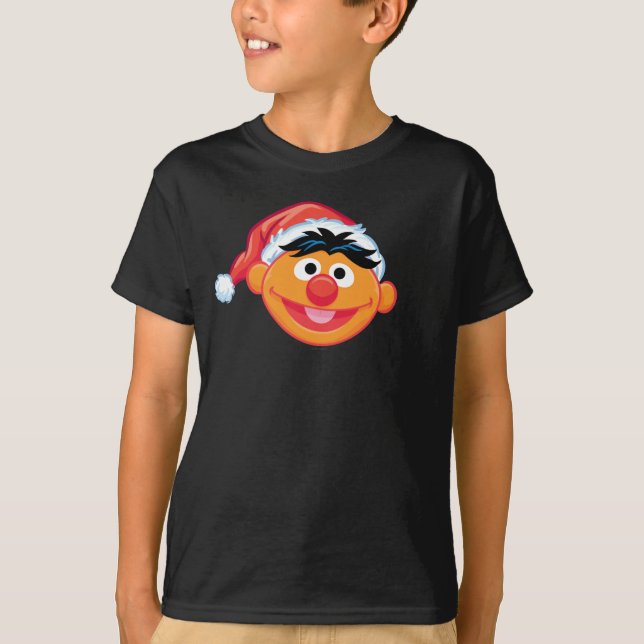 Santa Hat Ernie T-Shirt (Front)