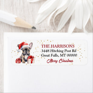Santa Hat French Bulldog Puppy Gifts