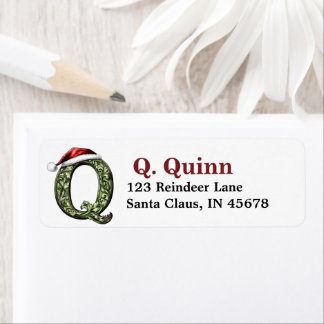 Santa Hat Monogram