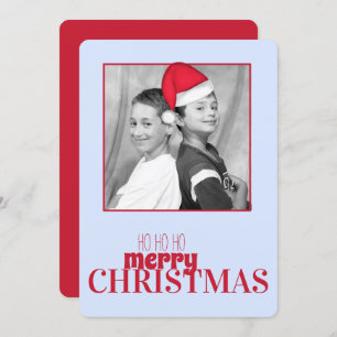 Santa Hat (moveable) Photo Card