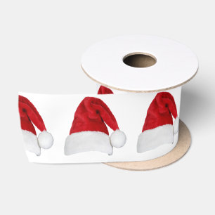 Santa Hat Ribbon Satin Ribbon