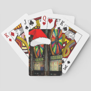 Santa Hat Slot Machines Playing Cards