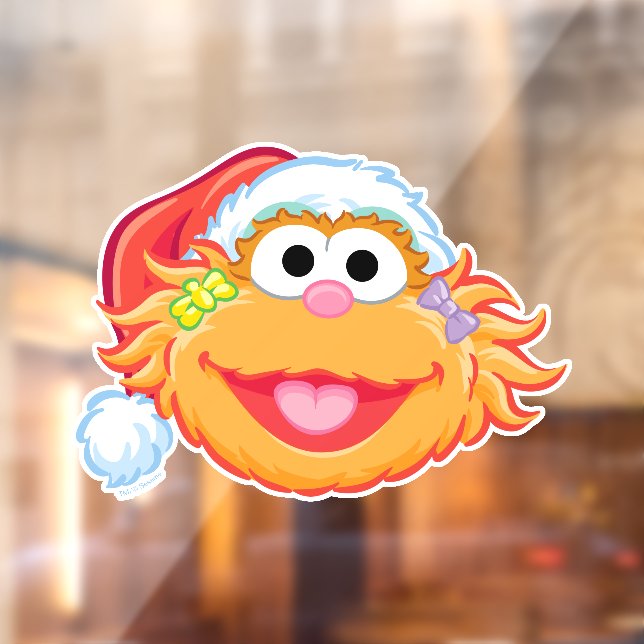 Santa Hat Zoe Window Cling (Sheet 2)