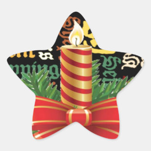 Santa Have a Nice Day and a Better Night.jpg Star Sticker