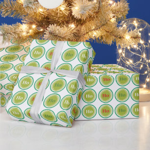 Santa Ho Ho HO Christmas Wrapping Paper