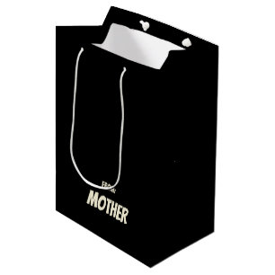 Santa Ho Ho Ho Red Medium Gift Bag