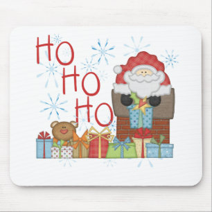 Santa Ho Ho Ho Tshirts and Gifts Mouse Mat