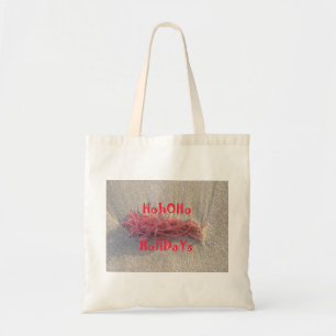 Santa HoHoHo Merry Christmas From Beach colours Tote Bag