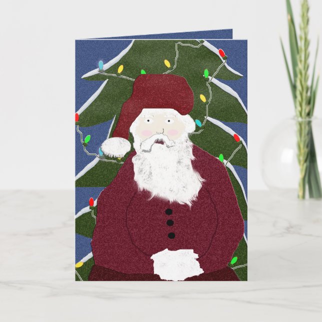 Santa Holiday Card (Front)