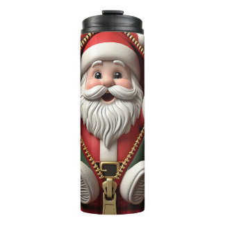 Santa Holiday Travel Tumbler