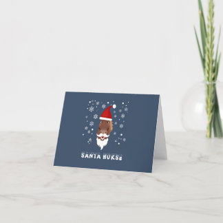 Santa Horse Christmas Card