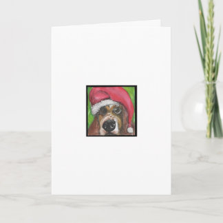 Santa Hound Holiday Card