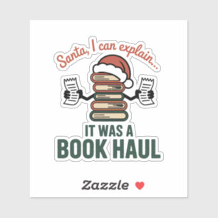 Santa I Can Explain Book Haul Holiday Humor
