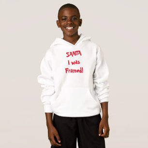 SANTA I WAS FRAMED kid top