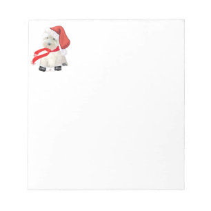 Santa in Boots Notepad