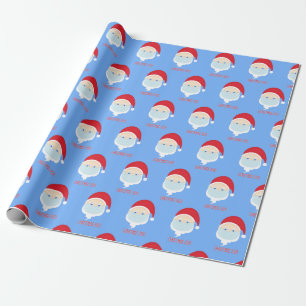 Santa in Face Mask Christmas 2020 Wrapping Paper