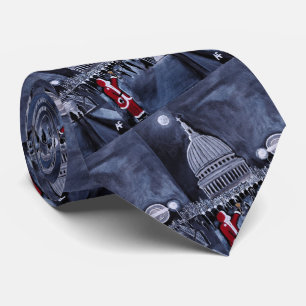 Santa in London Painting by Alfred Fox Tie