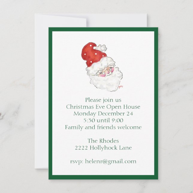 Santa Invitation (Front)