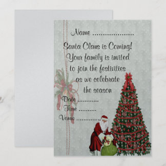 Santa - Invitation