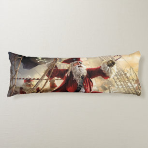 Santa Is A Pirate Body Cushion