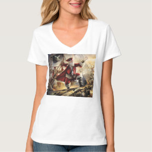 Santa Is A Pirate T-Shirt