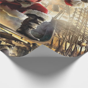 Santa Is A Pirate Wrapping Paper