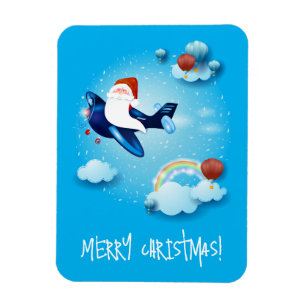 Santa is Coming Magnet