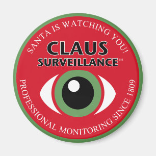 Santa Is Watching Magnet