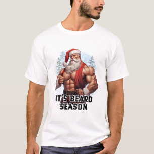 Santa It's Beard Season T-Shirt