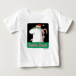 Santa Jaws Baby T-Shirt