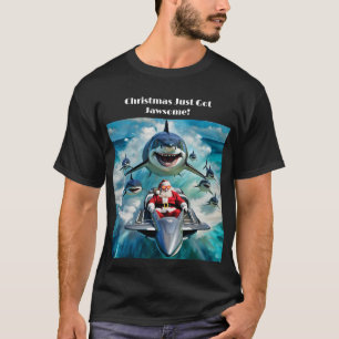 Santa Jaws  T-Shirt