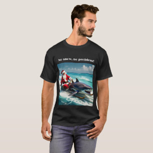 Santa Jaws  T-Shirt