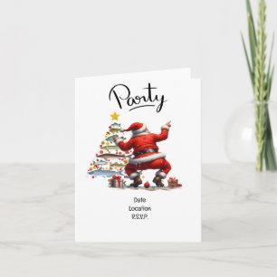 Santa Joins Fishing Fans for Christmas Cheer! Invitation
