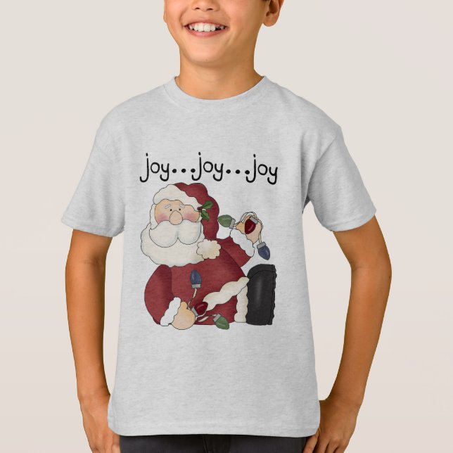 Santa Joy T-shirts and gifts (Front)