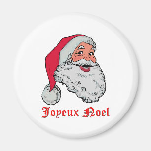 Santa Joyeux Noel Magnets