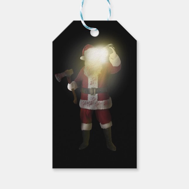 Santa Killer Gift Tags (Front)