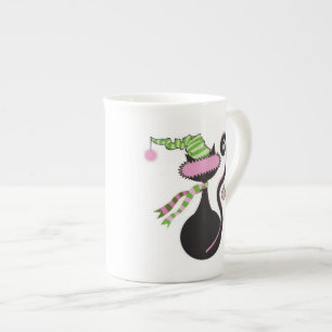 Santa Kitty China Cup