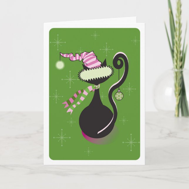 Santa Kitty Green Card (Front)