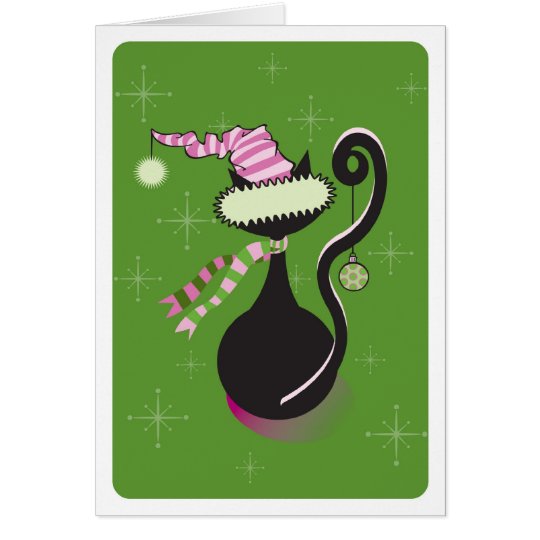 Santa Kitty Green Card