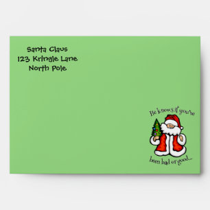 Santa Knows Envelopes