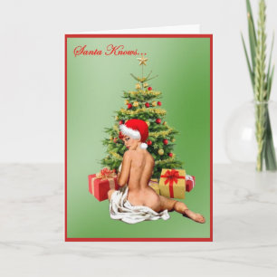 Santa Knows... Holiday Card