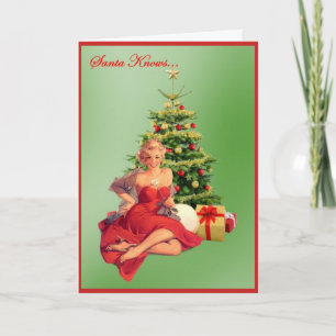 Santa Knows... Holiday Card
