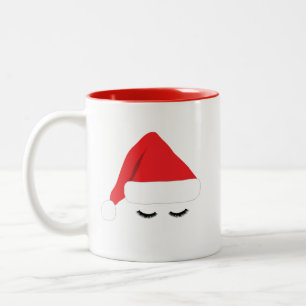 Santa Lashes Mug