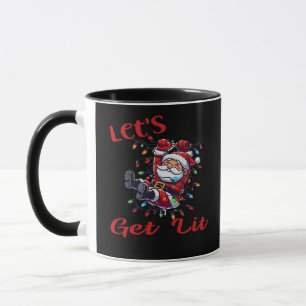 Santa - Let's Get Lit  Mug