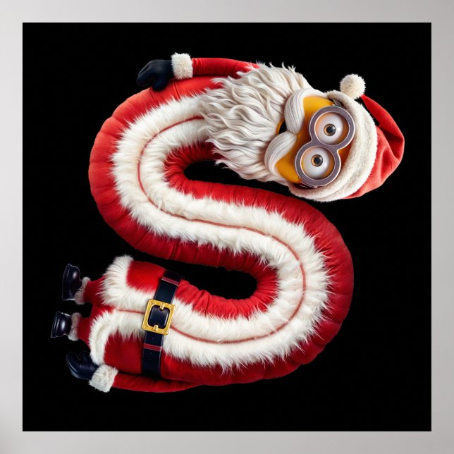 Santa letter S Poster (Front)