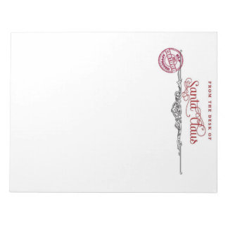Santa Letterhead Notepad