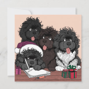 Santa List, checking it twice Holiday Card