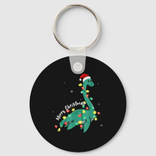 Santa Loch Ness Monster Christmas Nessie Boys Girl Key Ring