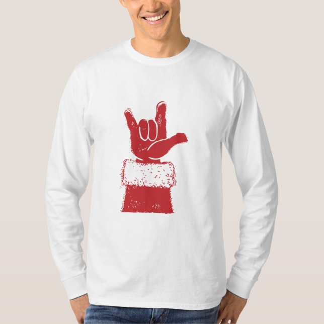Santa Loves You tshirt (Front)